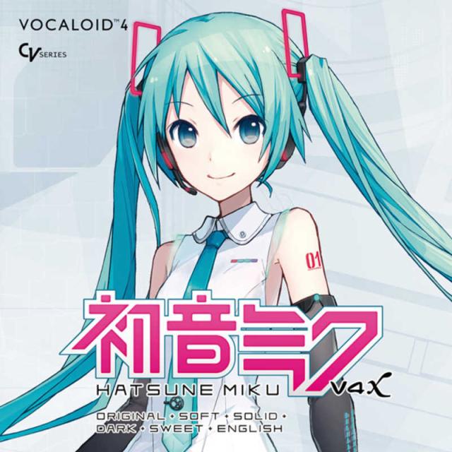 クリプトンフューチャーメディア　HATSUNE MIKU V4X (incl. ENGLISH)/ PACKAGE　MIKUV4XCP_1