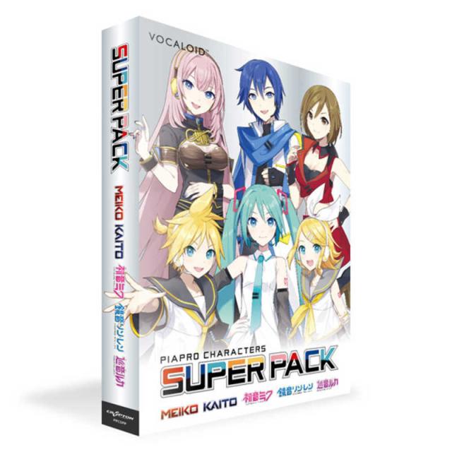クリプトンフューチャーメディア　PIAPRO CHARACTERS SUPER PACK/ PACKAGE ［Win・Mac用］　PPCSPP