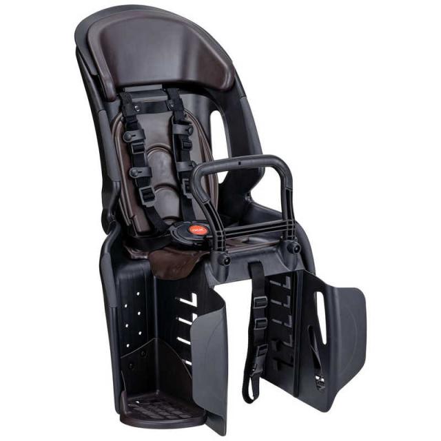 OGK　RBC-011DX5 ブラック/こげ茶 コンフォートリヤキッズシート RBC-011DX5 ブラック×ブラウン　RBC_011DX5