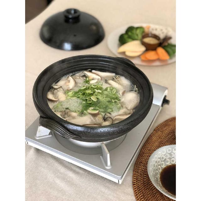 佐治陶器　土鍋 2L スノコ付き ヘルシー土鍋 天目　3225815_8
