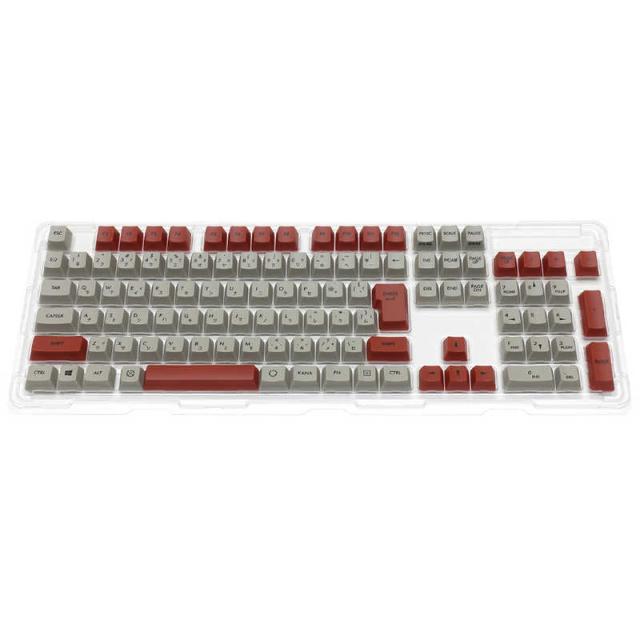 FILCO　〔キーキャップ〕 レトロベーシックキーキャップ グレー/えんじ配色　FKCS108KFCの通販は 5,280円
