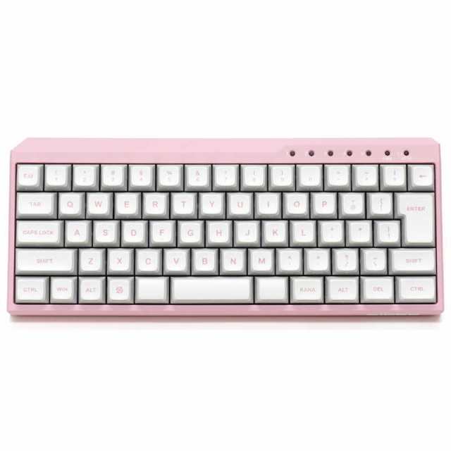 FILCO　MINILAR Convertible イチゴ 静音赤軸 日本語 ［有線・ワイヤレス /Bluetooth・USB］　FFBTR66MPSNPK