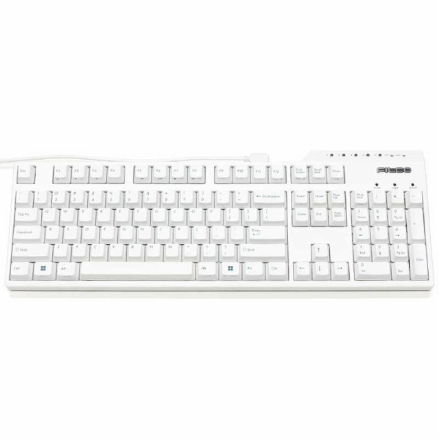 FILCO　Majestouch Convertible 3 HAKUA 赤軸 英語配列 ホワイト ［有線・ワイヤレス /Bluetooth・USB］　FKBC104MRL/EMW3