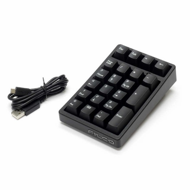FILCO　テンキー Majestouch TenKeyPad 2 Professional PBT 青軸(Windows11対応) ［有線 /USB］ ブラック　FTKP22MCB2Dの通販は
