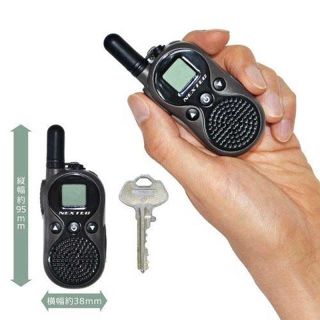 FRC ｢ 超小型・軽量 ｣特定小電力トランシーバー 2台セット NEXTEC NT