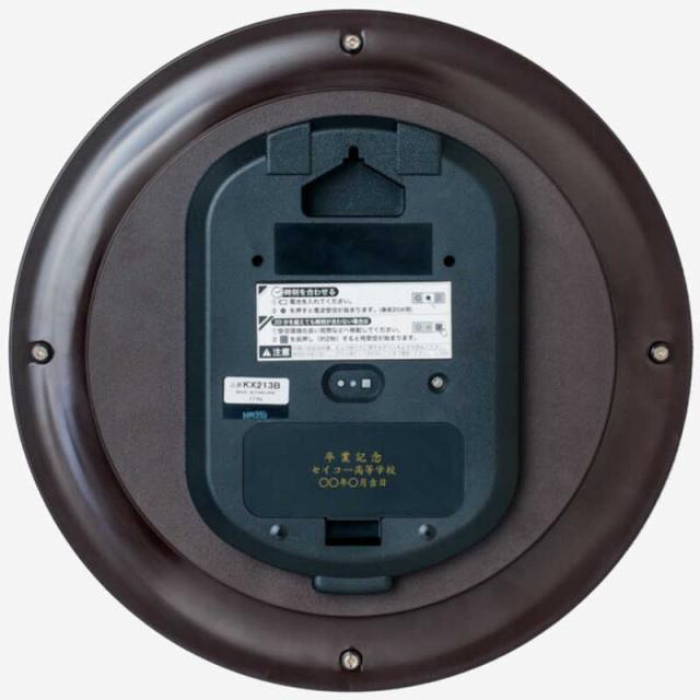 セイコー　電波掛け時計｢スタンダード｣　KX213B_1