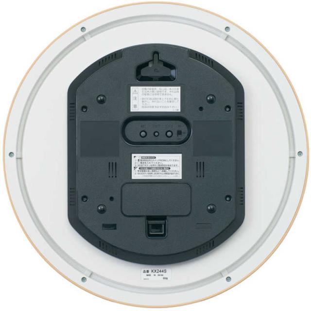 セイコー　掛け時計 薄茶 [温度・湿度表示 /電波自動受信機能有]　KX273B_2