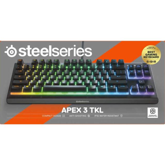 STEELSERIES　ゲーミング キーボード APEX 3 TKL US配列 有線 USB　64831J_5