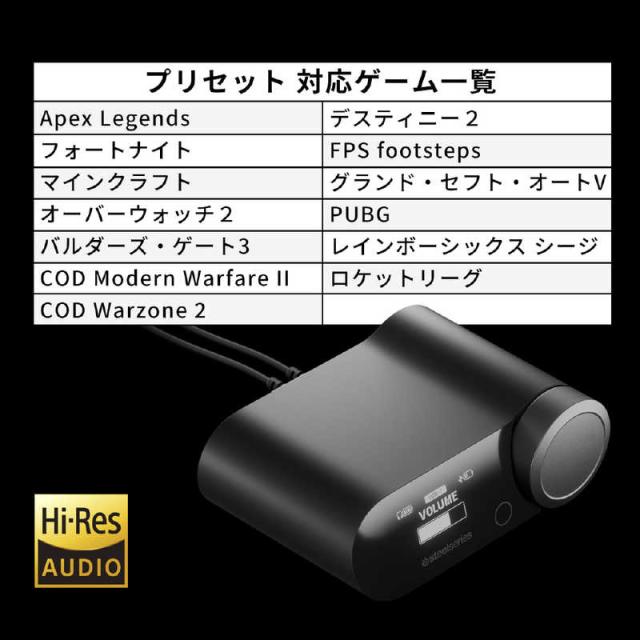 STEELSERIES　ゲーミング ヘッドセット Arctis Nova Pro Wireless　61520J_9