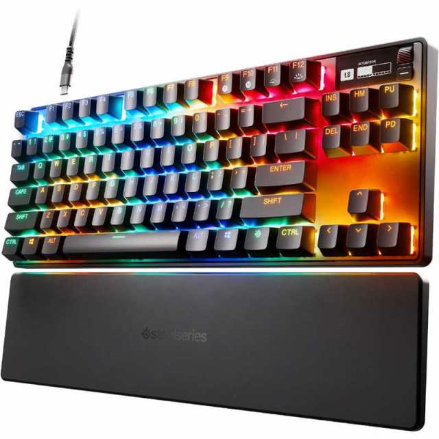 STEELSERIES　ゲーミング キーボード Apex Pro TKL US 2023 有線 USB　64856J