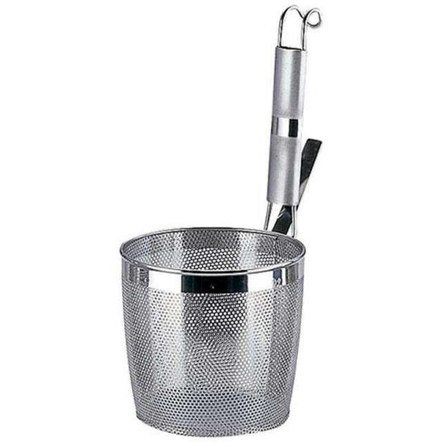 三宝産業 UK 18-8パンチング角ざる 手付き 角穴タイプ (品番：AZL8801) 三宝産業 エコクリーン UK 18-8 パンチング丸カス揚 23cm 板ハンドル