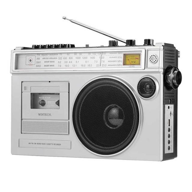 ご購入者 WINTECH 大型モノラルラジカセ ［ワイドFM対応 / Bluetooth対応