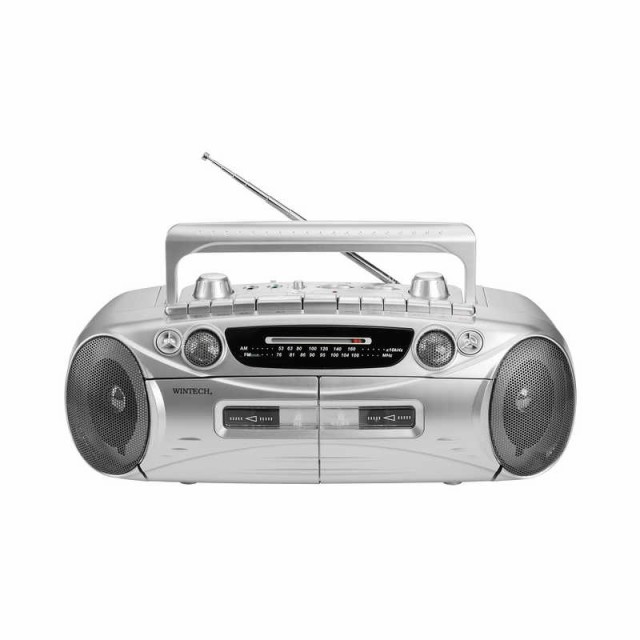 KOHKA ダブルラジカセ WINTECH ［ワイドFM対応］ WCT-2 - ラジオ