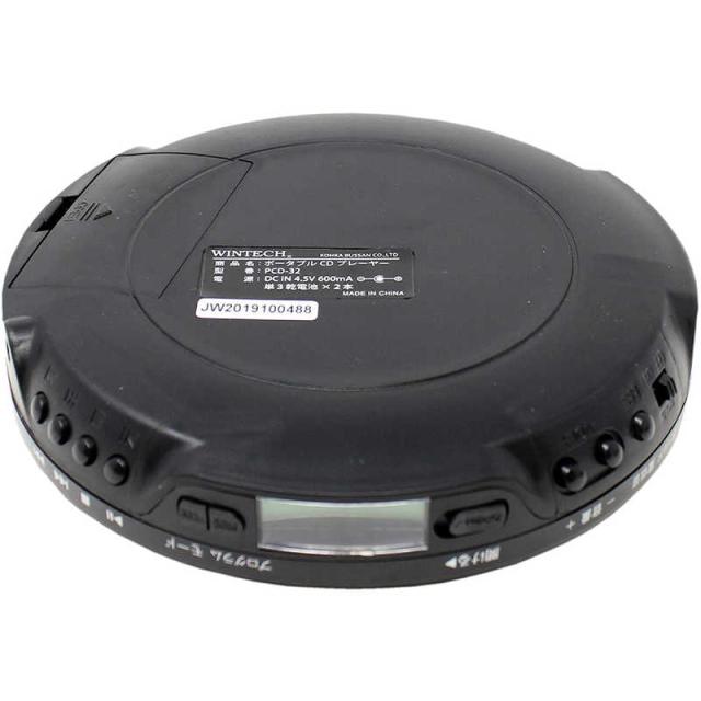 WINTECH ポータブルCDプレーヤー PCD-32の通販はau PAY マーケット