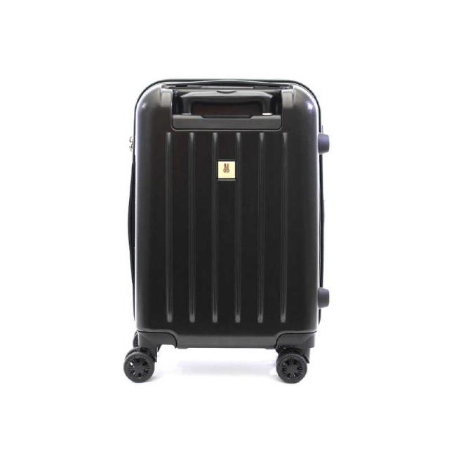 シフレ　スーツケース ハピタス ミッフィー ジッパータイプ Sサイズ 宿泊目安 : 2泊〜3泊 [TSAロック搭載 / 30L] B129.フェイスブラック/シルバー　HAP2249-48_4