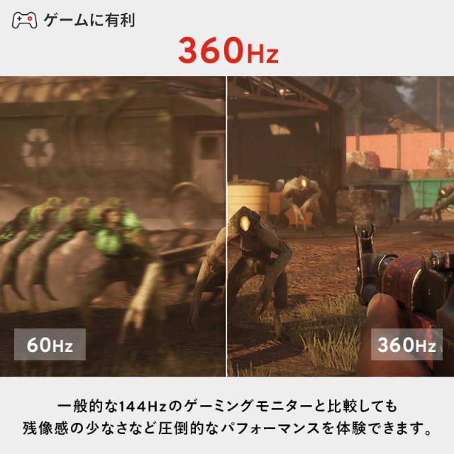 PIXIO　ゲーミングモニター PX259 Prime S White ［24.5型 /フルHD(1920×1080) /ワイド］ ホワイト　PX259PSW-Oの通販は