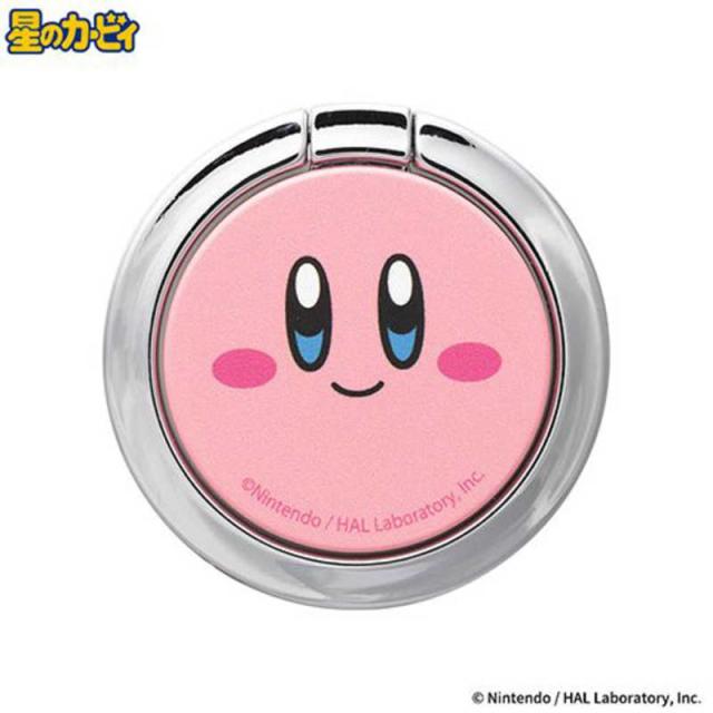 HAMEE　星のカービィ iFace Finger Ring Holder フラットタイプ iFace カービィ/にっこり　41-977262