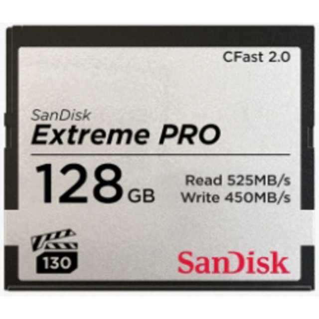 サンディスク　CFast2.0 カード SanDisk Extreme PRO (128GB)　SDCFSP-128G-J46D