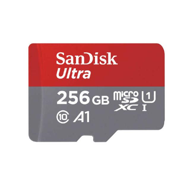 サンディスク　SanDisk ウルトラ microSDXC UHS-Iカード 256GB　SDSQUAR-256G-JN3MAの通販は 7,711円