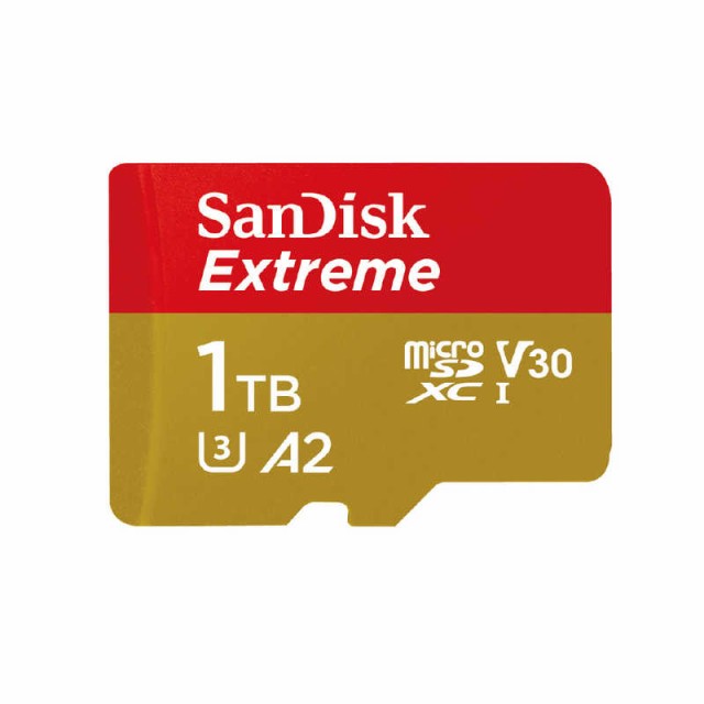 サンディスク SanDisk Extreme microSDXC UHS-Iカード[Class10 /1TB