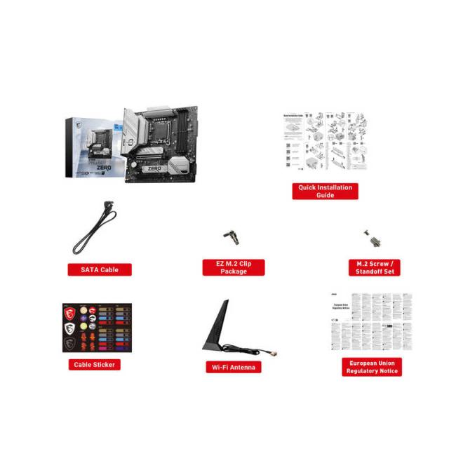 MSI　マザーボード［MicroATX］　B760MPROJECTZERO_10