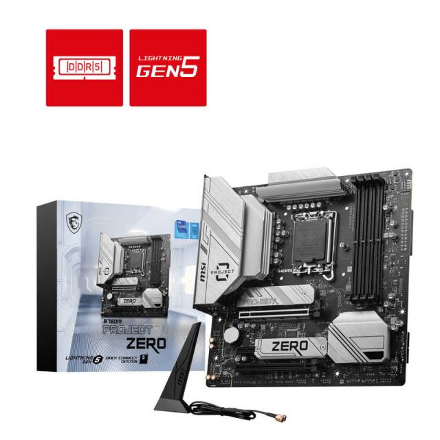 MSI マザーボード［MicroATX］ B760MPROJECTZEROの通販はau PAY