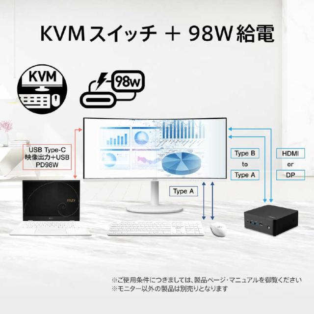 MSI　msi MODERN MD342CQPW ［34型 /UWQHD(3440×1440) /ワイド /曲面型］　Modern MD342CQPW_5