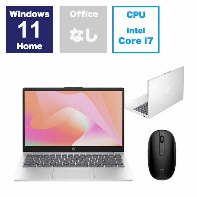 HP　ノートパソコン 14-ep0000 G1モデル ［14.0型 /Windows11 Home /intel Core i7 /2023冬モデル］ ナチュラルシルバー　806Y2PA-AAAB