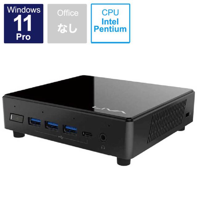 ECS　デスクトップパソコン (モニター無し)　LIVAZ3-8/128-W11Pro(N6000)