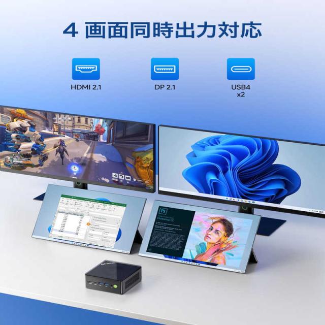 動画広告ブロッカー】DELL ミニPC本体+HDMI変換ケーブル+ACアダプタ