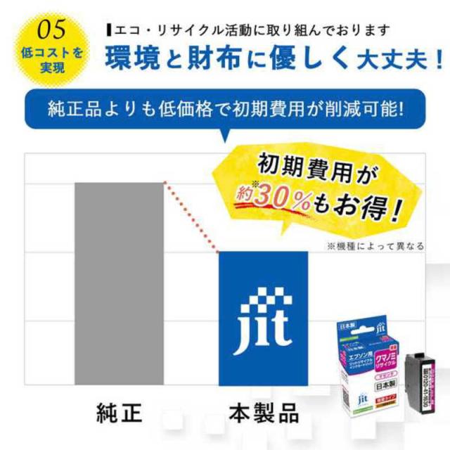ジット エプソン EPSON： EPSON 集積回路4CL84 4色風呂敷き包み(黒いこと/シアン/マゼンタ/黄色) 大収容能力印字機 相応う 再利用インキ 目じるし：虫眼鏡 JIT-E844P
