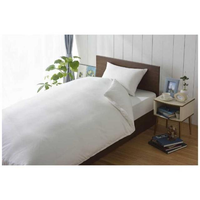 生毛工房　【フラットシーツ】スーピマ ベッド用(綿100%/180×275cm/ホワイト)