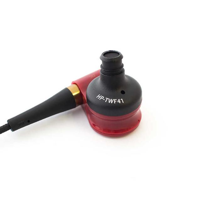 ラディウス　イヤホン カナル型 レッド [φ3.5mm ミニプラグ]　HP-NHR11