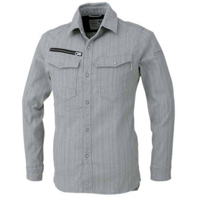 CUC　DOG 8671-03-3L 長袖シャツ アイボリ3L　#8671-03-3L