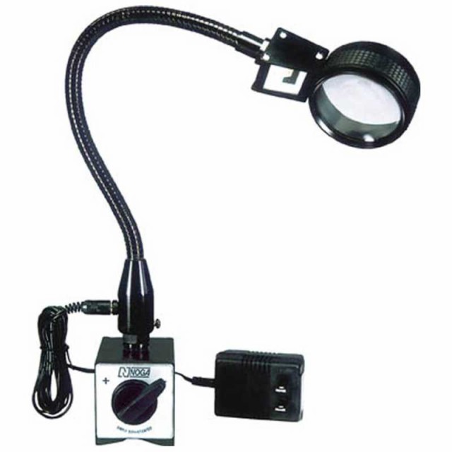 ノガジャパン　LED付拡大鏡(マグネットタイプ)　LED5000Mの通販は