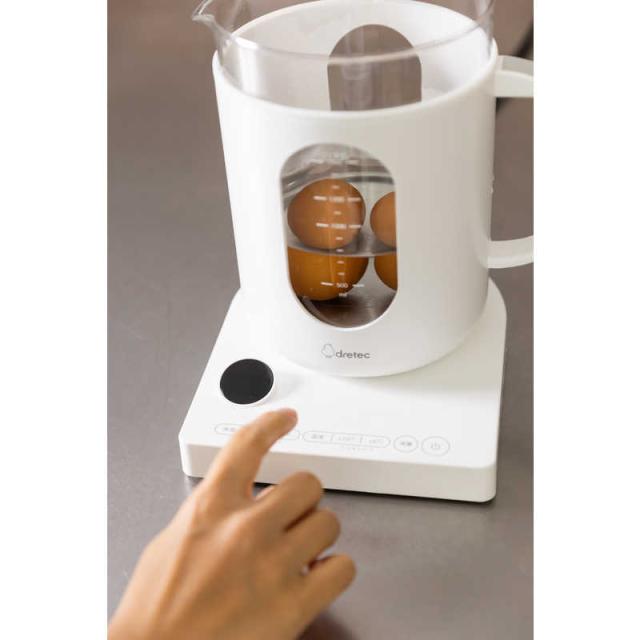 ドリテック　調理ポット「ククポ」(容量：1.5L) ホワイト　PO-163WT