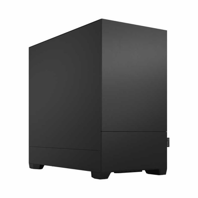 FRACTALDESIGN　PCケース［Micro ATX /Mini-ITX］Pop Mini Silent Black Solid ブラック　FD-C-POS1M-01