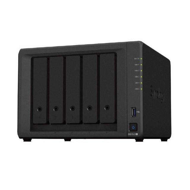 SYNOLOGY　AMD Ryzen搭載高性能5ベイNAS　DS1522+