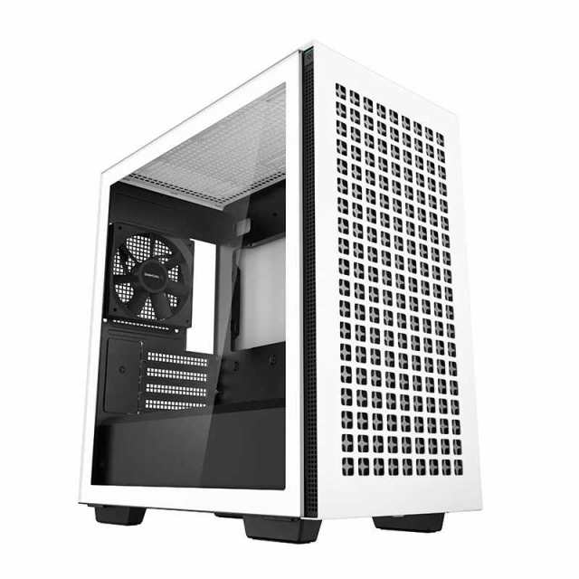 DEEPCOOL　PCケース［Micro ATX /Mini-ITX］CH370 WH ホワイト　R-CH370-WHNAM1-G-1