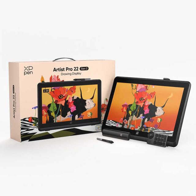 XPPEN　液晶ペンタブレット ［22型］ USB-C＋USB-A HDMI接続 Artist Pro 22 (Gen2) ブラック　ART220QH_JP_16