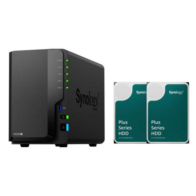 ご予約用 SYNOLOGY DiskStation DS225＋ ＋HAT3300-4TB 2個 DS225＋-HAT3300