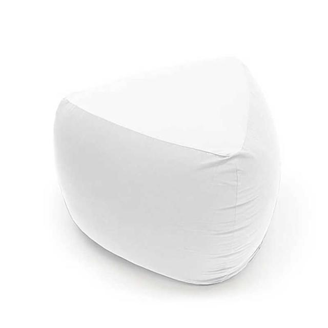 MOGU　ビーズソファ 三角フィットソファ ホワイト　