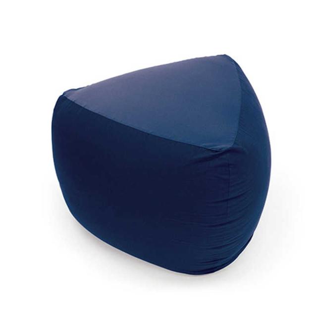 MOGU　ビーズソファ 三角フィットソファミニ ネイビー　の通販は 10,780円