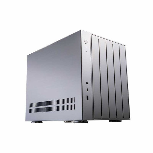 コンピューケースジャパン　PCケース［Micro ATX /Mini-ITX］シルバーアルマイト　ASE-W1A-SV