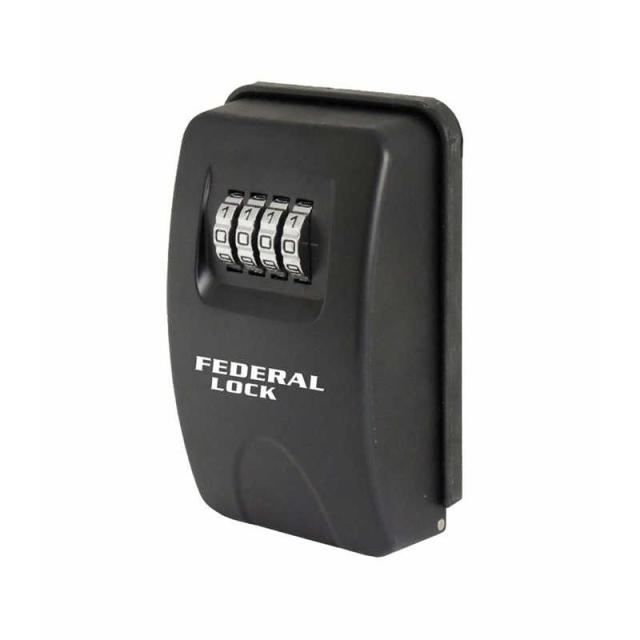 FEDERAL　ダイヤル式キーボックスL W84×H136×T47 据置タイプ　SKLB-004-P