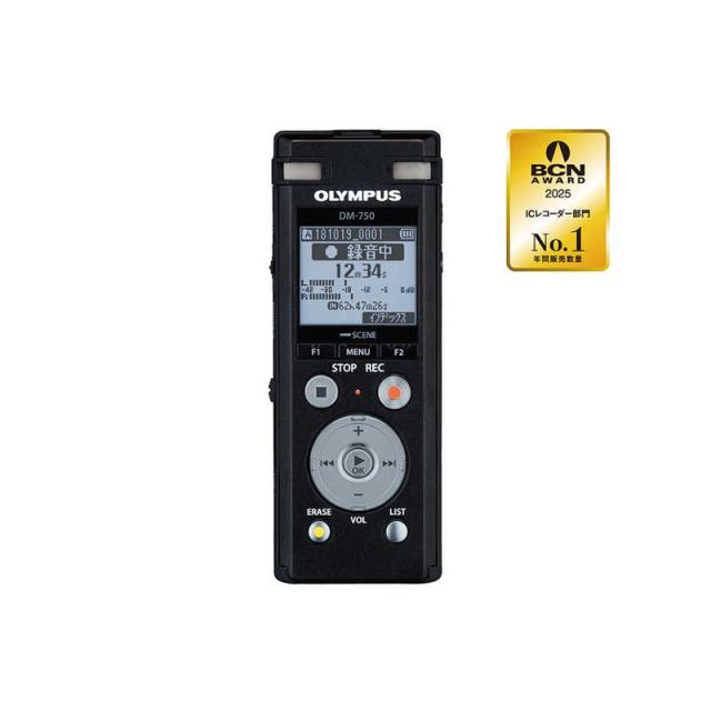 動作確認済み　オリンパス　OLYMPUS 750 Amazon | OLYMPUS ICレコーダー VoiceTrek DM-750 DM-750 SLV