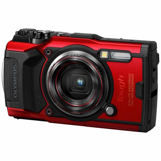 オリンパス OLYMPUS デジタルカメラ Tough TG-6 レッド アウトレット