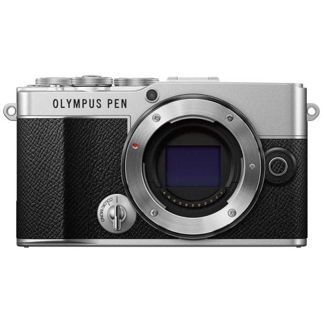 オリンパス　OLYMPUS　ミラーレス 一眼 カメラ ボディ　PEN E-P7 ボディ シルバー