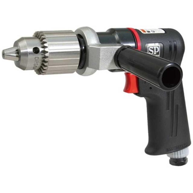 エスピーエアー　SP 超軽量エアードリル13mm(正逆回転機構付き)　SP-7527