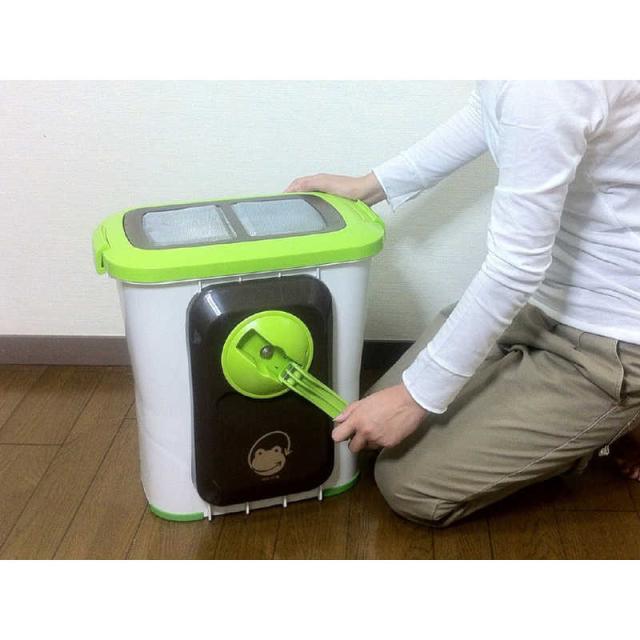 中古）エコクリーン 家庭用 生ごみ処理機 自然にカエル（本体のみ